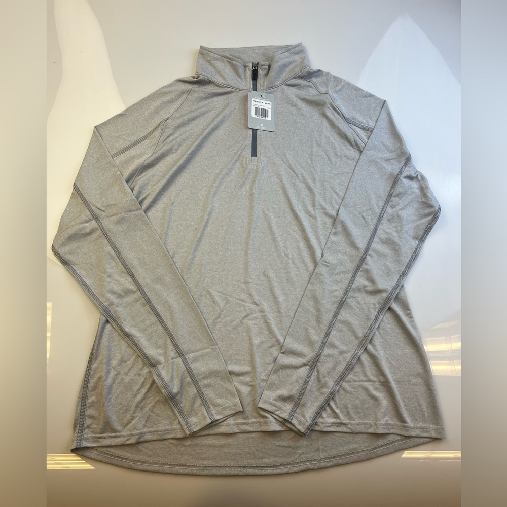 Elevate W-TAZA Knit Quarter Zip sweater r77-29